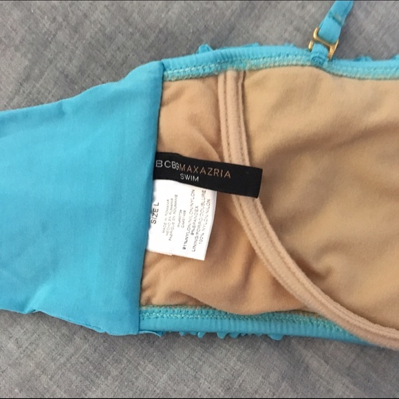BCBG MaxAzria Ruffle Front Bikini Top - Picture 3 of 3