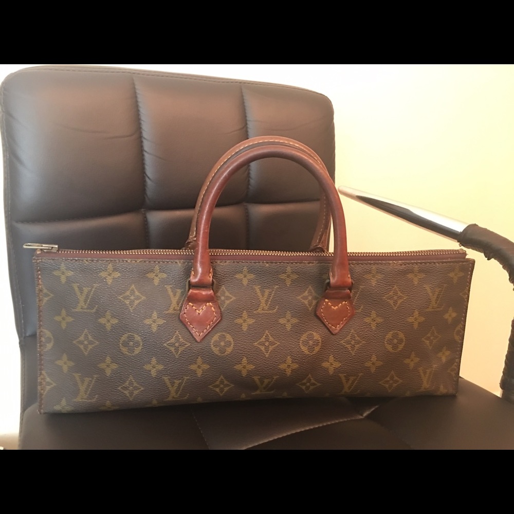 SOLD Louis Vuitton Monogram Canvas Sac Tricot - Picture 2 of 6