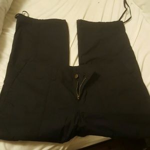 Boston Proper Black Cargo Pants, Size 12