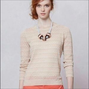 Anthropologie sparrow knit sweater