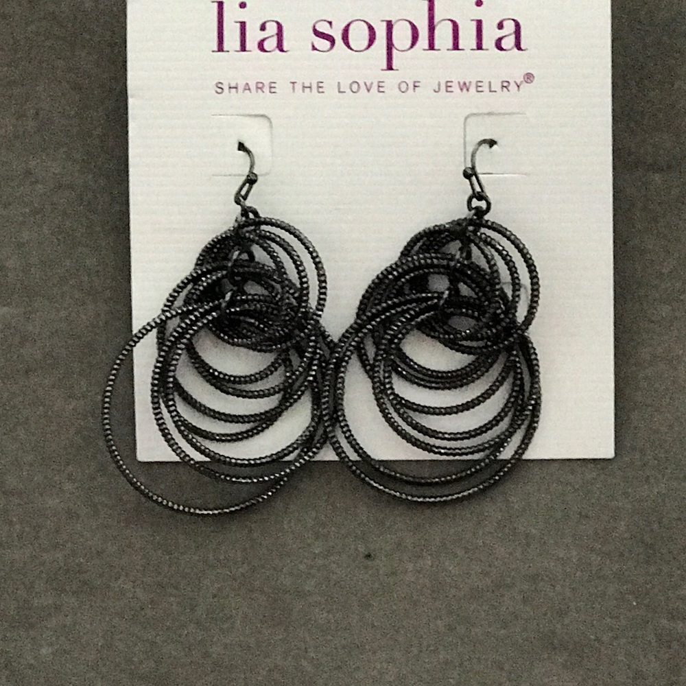 Lia Sophia ear rings