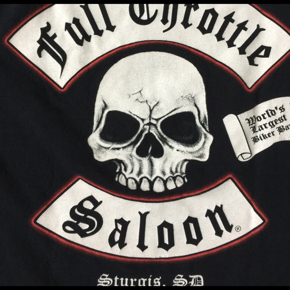 Genuine Sturgis Men's shirt.  Full Throttle Saloon