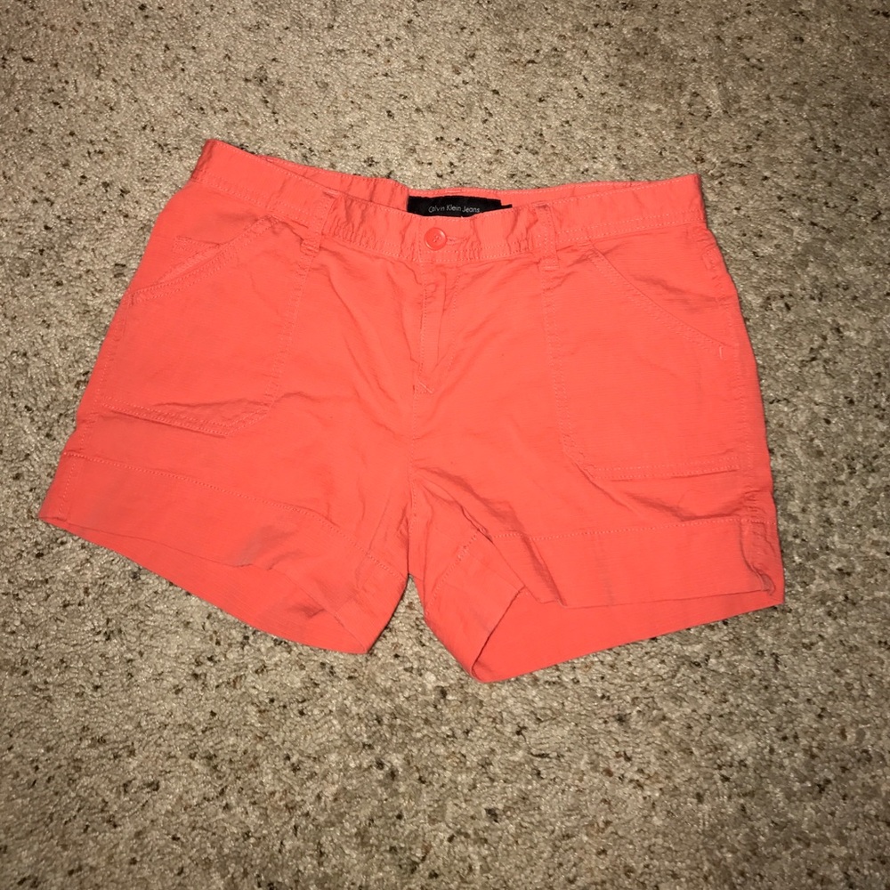 Coral shorts