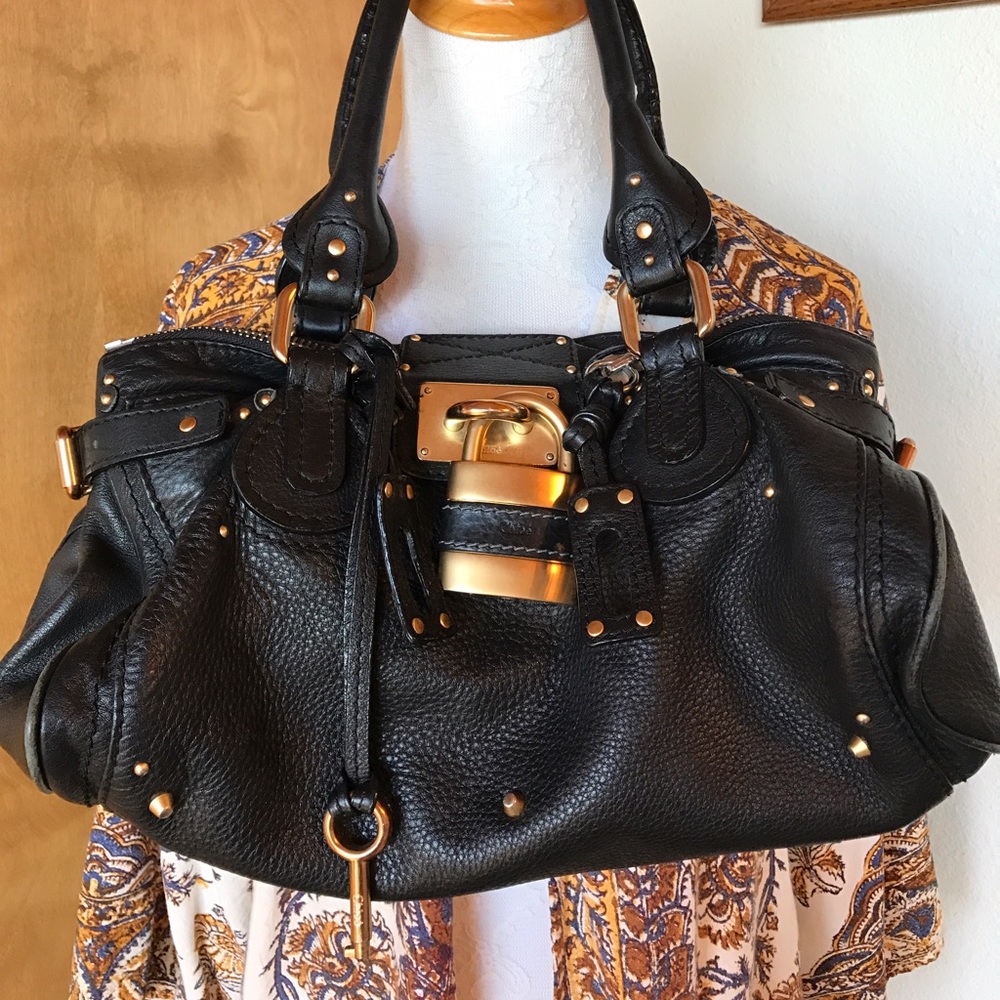 CHLOE Authentic Fabulous Black Paddington🌹🌹🌹❤️