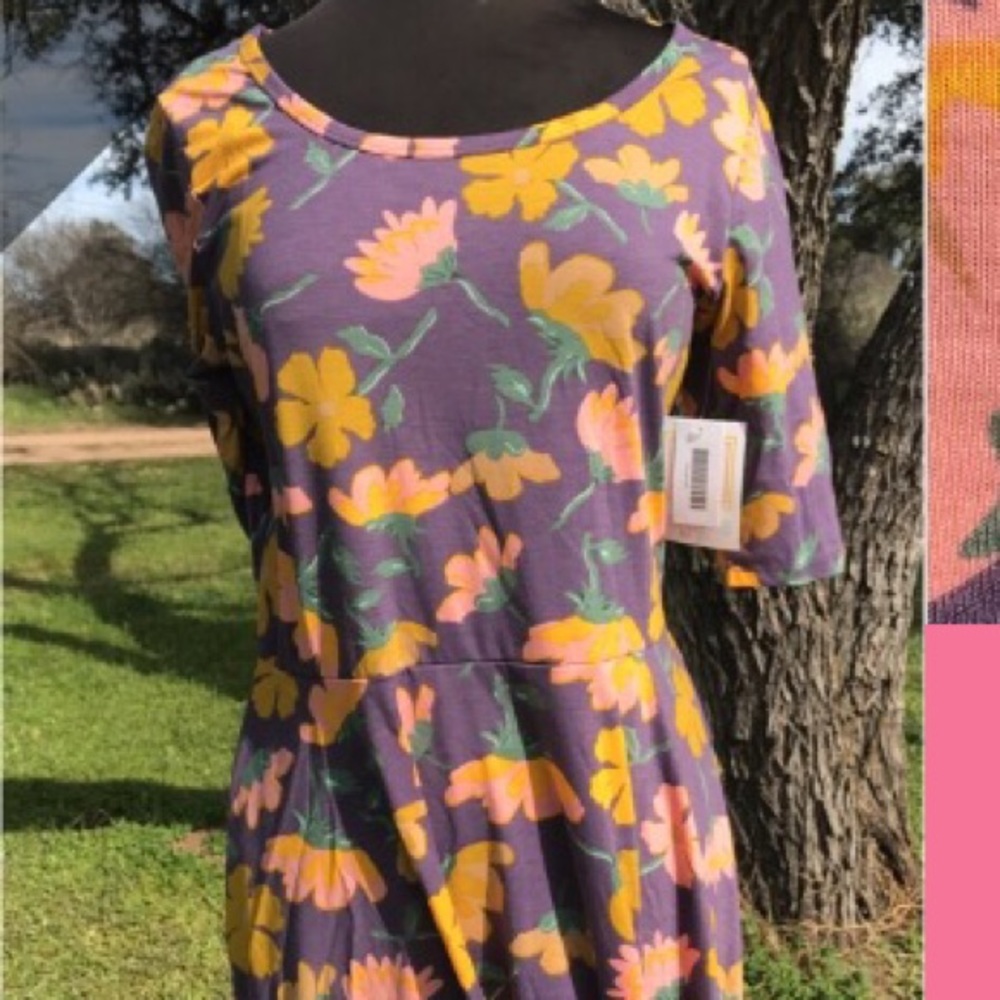 LuLaRoe Nicole dress 2XL NWT