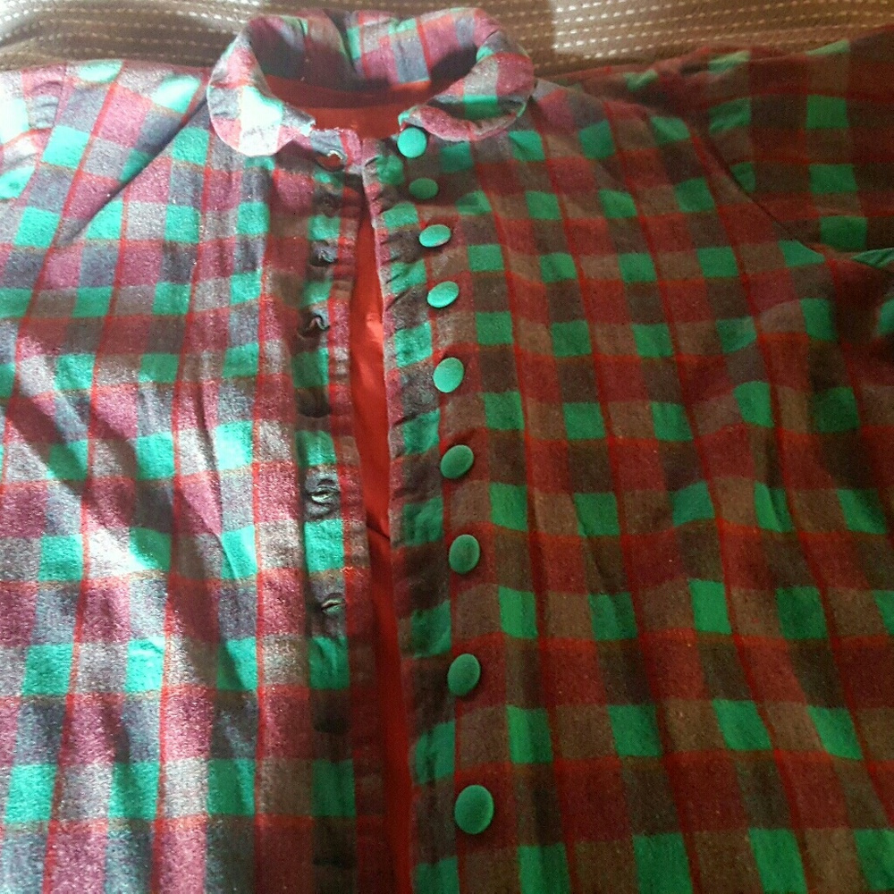Vintage Wool robe