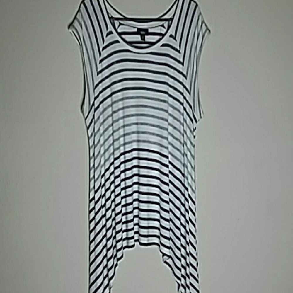 MOSSIMO Asymetrical Tunic Size XL