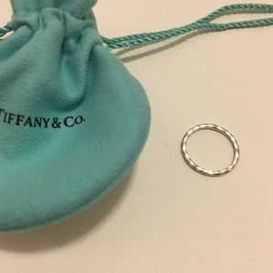 Tiffany & co ring silver