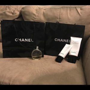 Authentic Chanel Shopping Bags