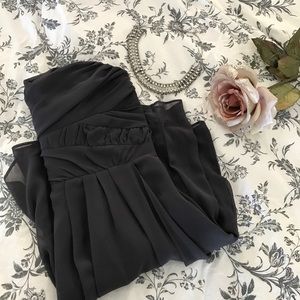 *Donated* Charcoal Bridesmaid Dress