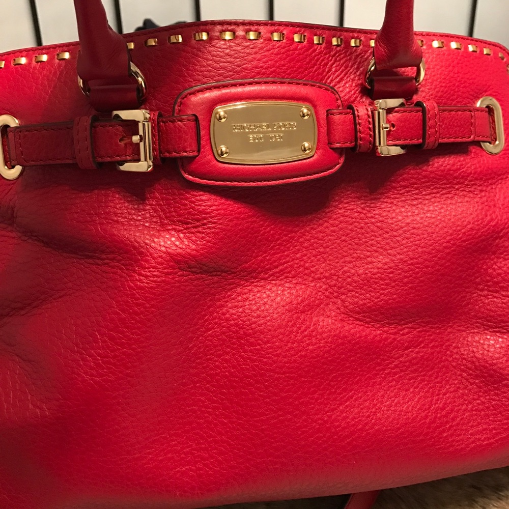Michael Kors red purse