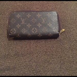 Repl Louis Vuitton wallet double sided