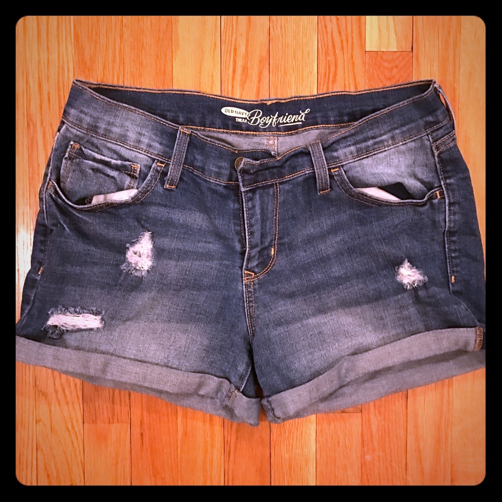 Old Navy brand boyfriend Jean shorts