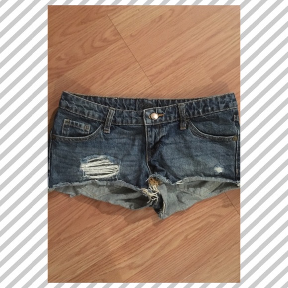 Mossimo Supply Co. Pants - Low Rise Short Shorts