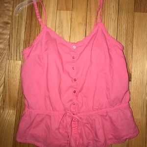 Pink crop top