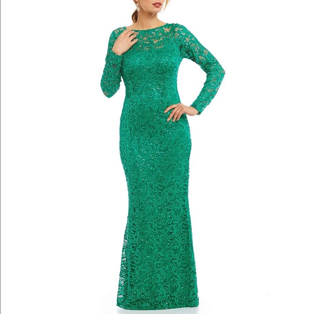 Green Marina Gown