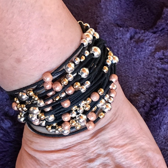 Beautiful PAMELA B Beaded Roped Bracelet ❣️❣️ - Picture 3 of 4