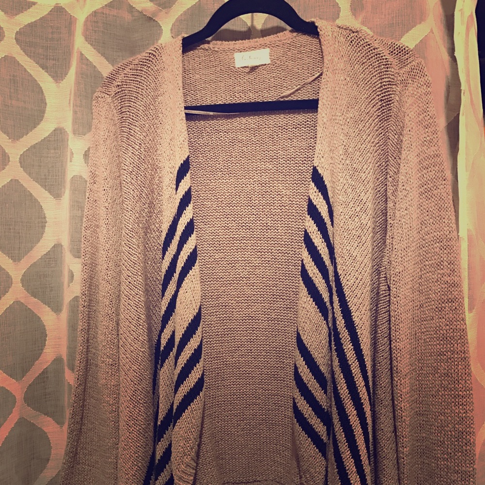 Lou and Grey Taupe Cardigan