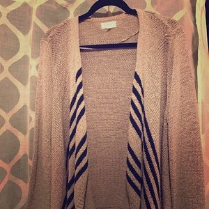 Lou and Grey Taupe Cardigan