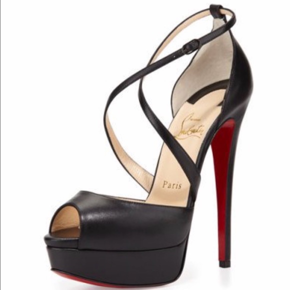 Christian Louboutin Shoes - Christian Louboutin- Cross me BK01 Black. Size 39