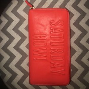 Kate Spade Saturday Zip Wallet (cuter in person)