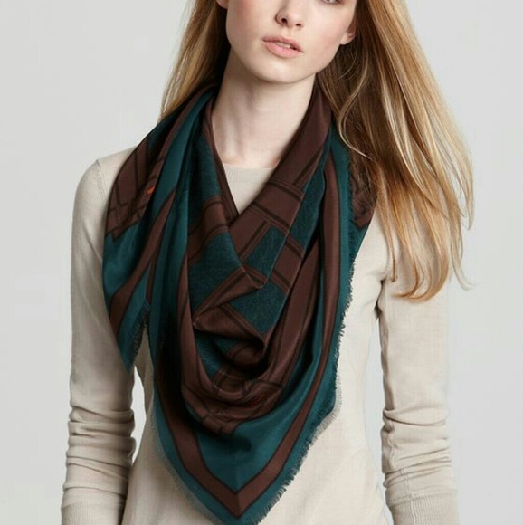 Burberry Silk Scarf - Picture 1 of 4