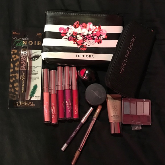 Accessories - lot of high end + drugstore makeup