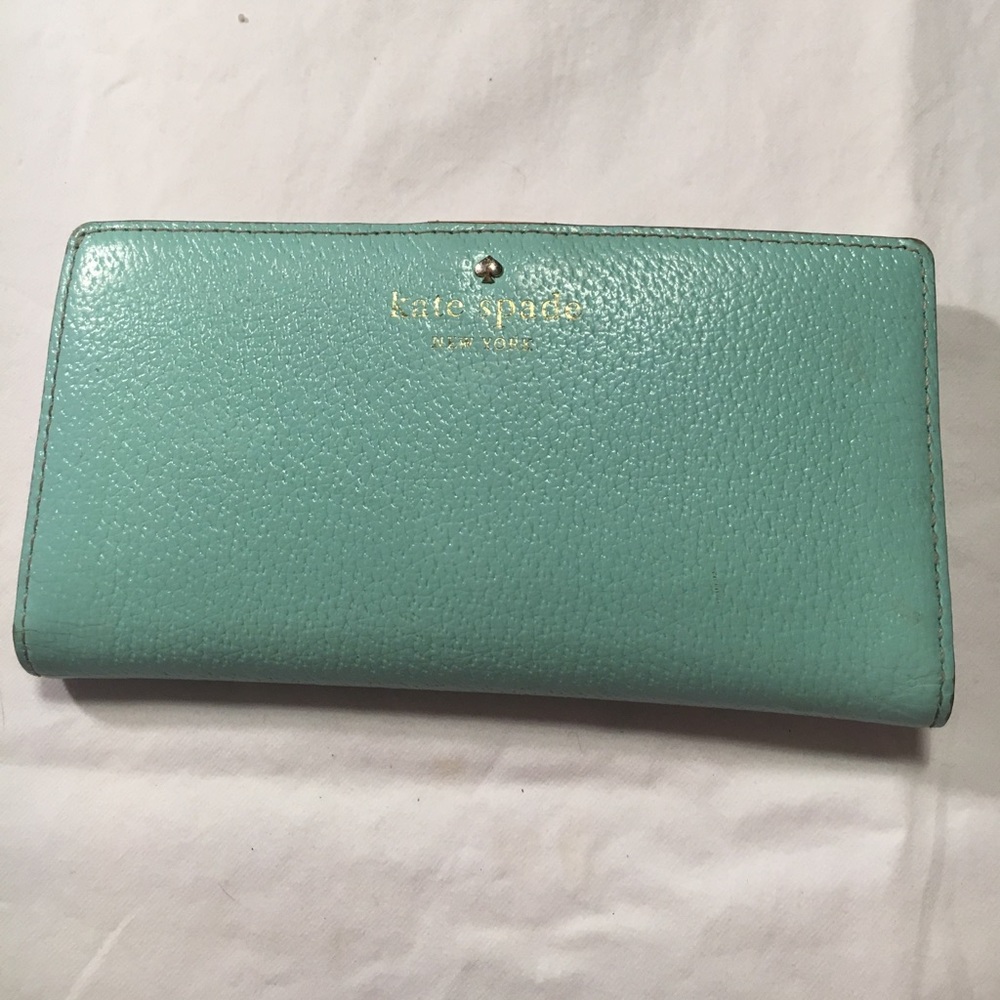 Light blue Kate spade Stacey wallet