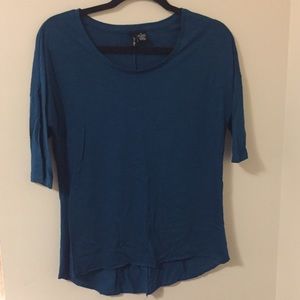 Blue 1/2 sleeve top!