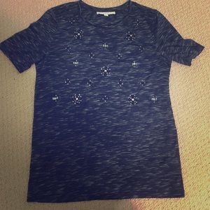 Loft jeweled t-shirt