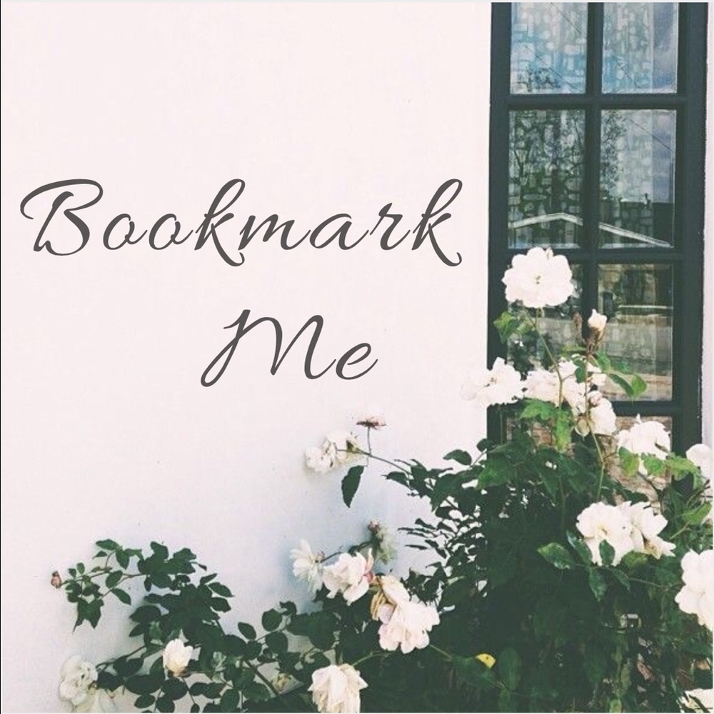 BOOKMARK ME 🤗💕
