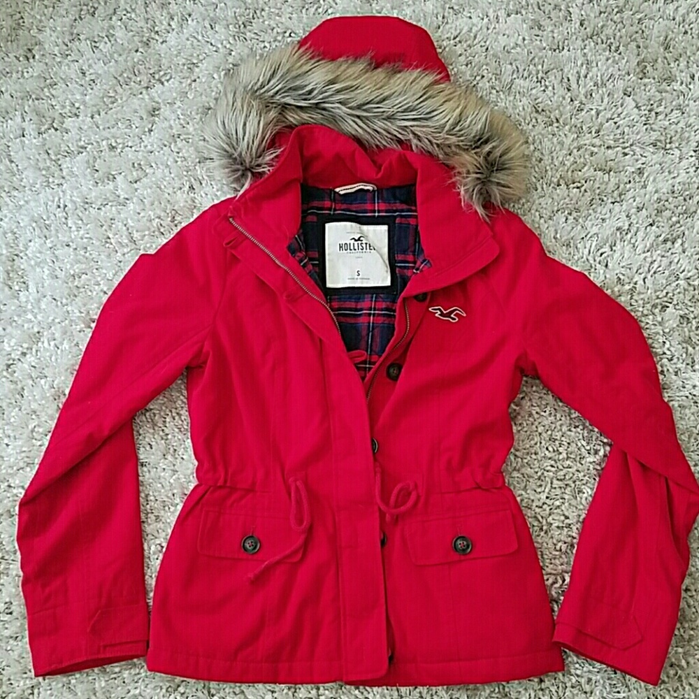 Hollister Parka NWOT