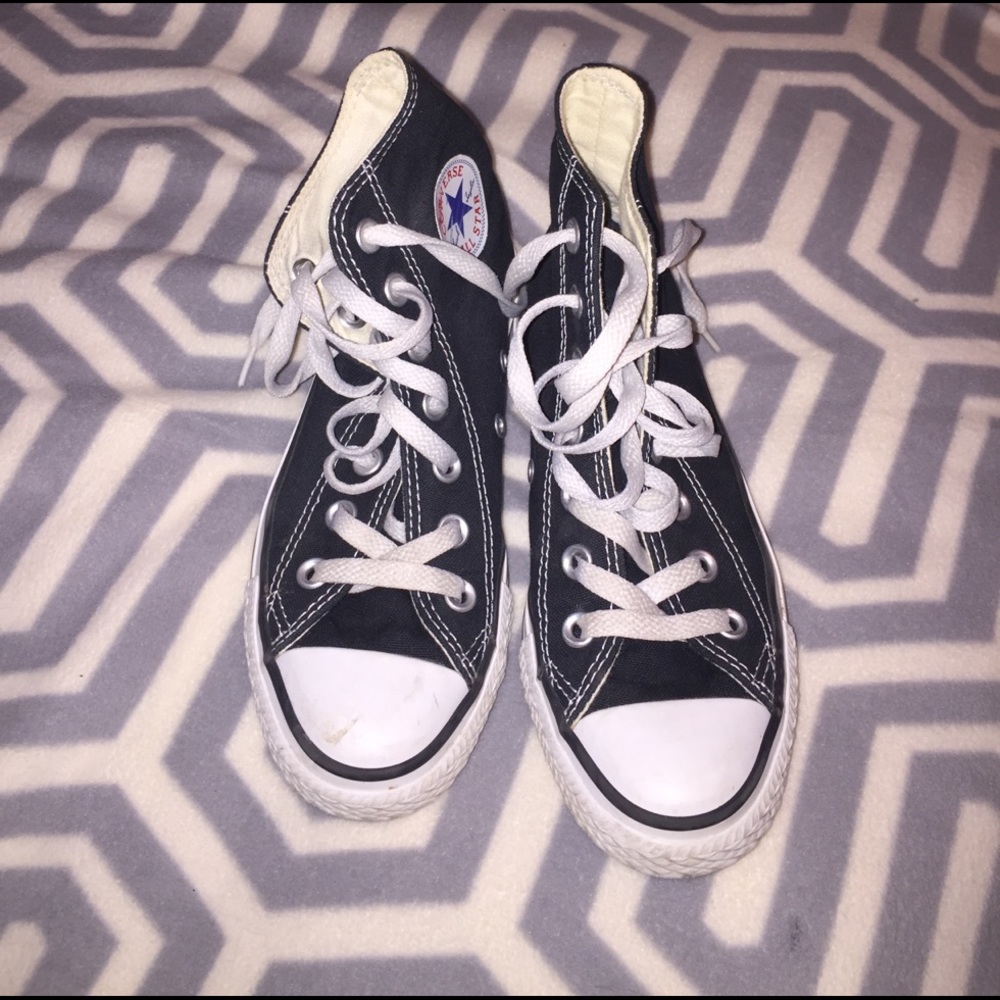 Black High Top Converse