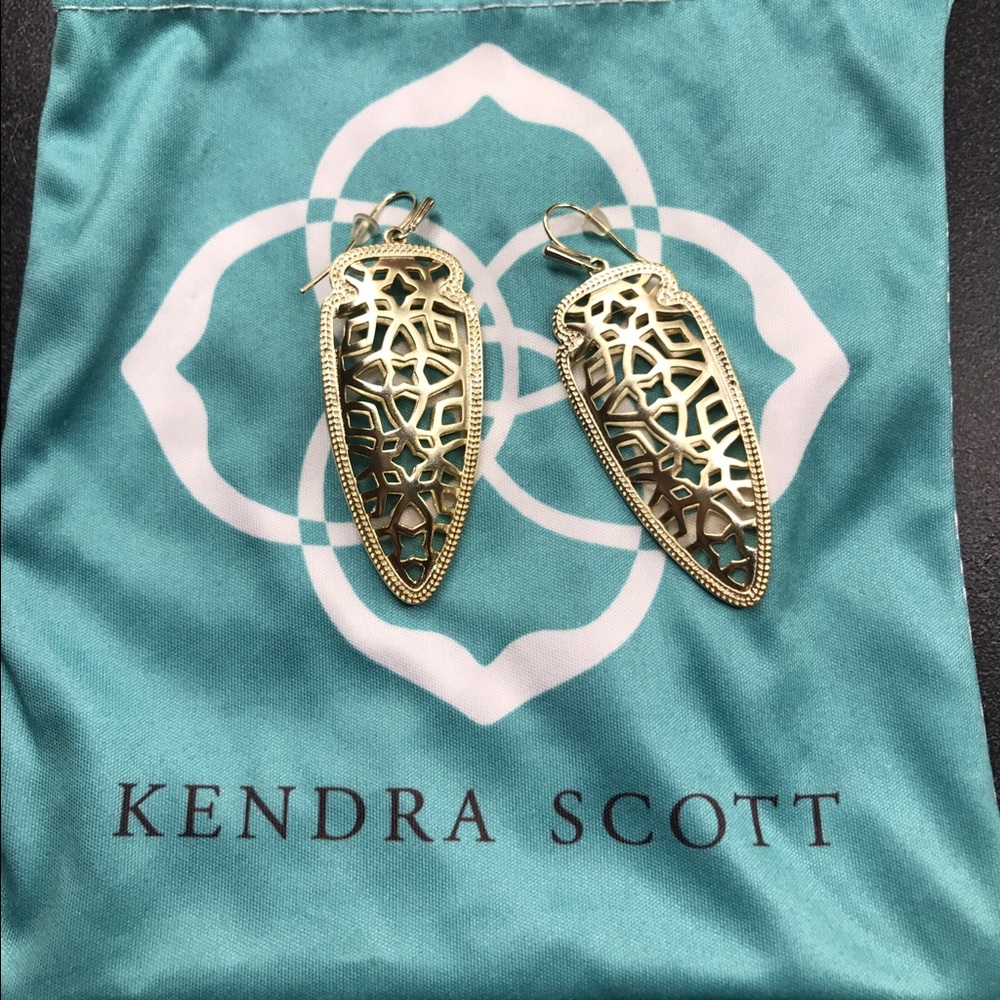 Kendra Scott Gold Earrings