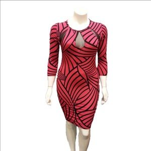 ❤️Plus Size Pattern Print BodyCon Dress❤️