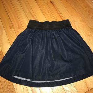 Navy skirt