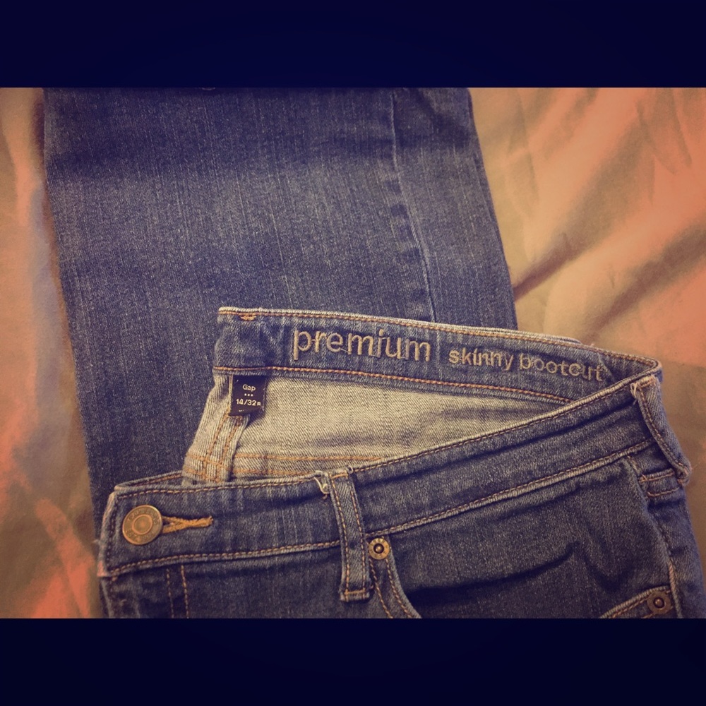 GAP Skinny Bootcut Premium Jeans! 14/32 R