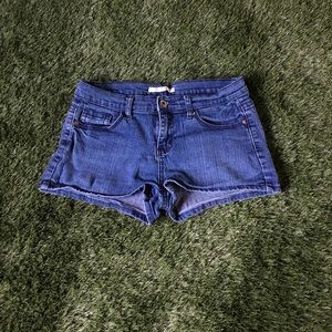 Stretch Denim Shorts