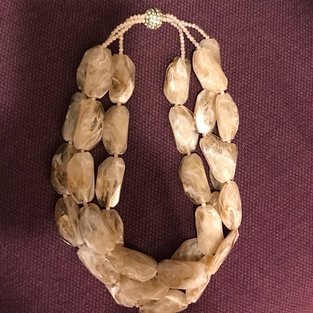 Anthropologie statement necklace