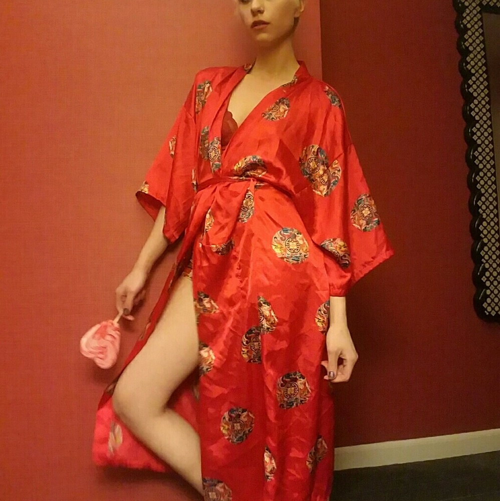 Silk kimono