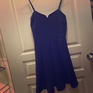 ❤️FINAL PRICE DROP❤️ Navy blue dress S NWT