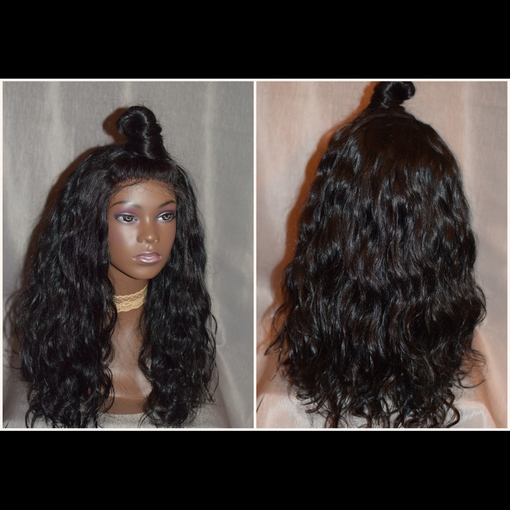 Indian wavy custom wig