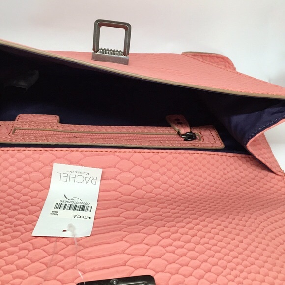 ✨SOLD✨ new | Rachel Roy Coral Geometric Clutch - Picture 4 of 4