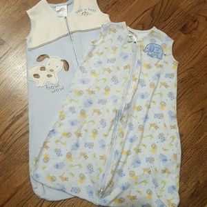 2 Halo SleepSack Wearable Blankets