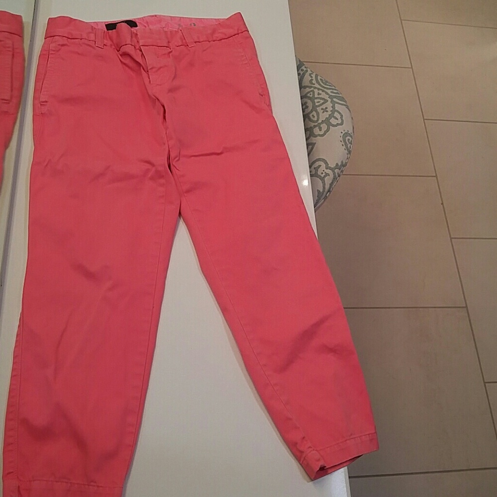 Jcrew scout cropped chino size 2