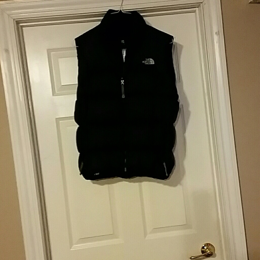 North Face vest.