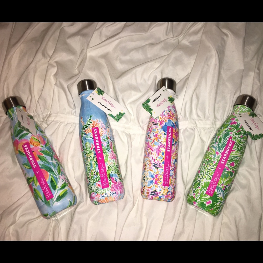 LILLY PULTIZER S'well x Starbucks 💕🌸🌊🌴
