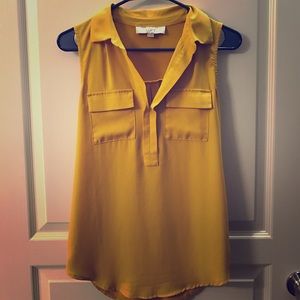 ❤️FINAL PRICE ❤️ XS Loft sleeveless top
