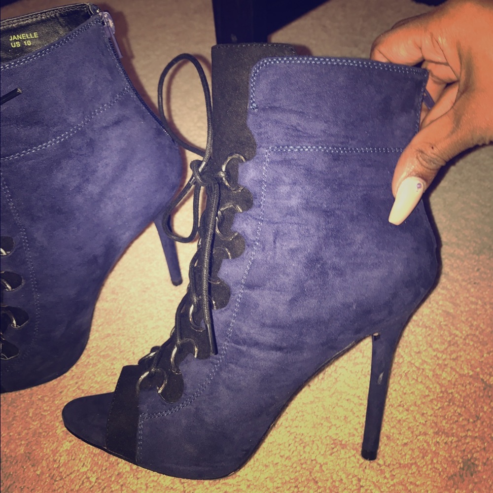 Open Toe Booties