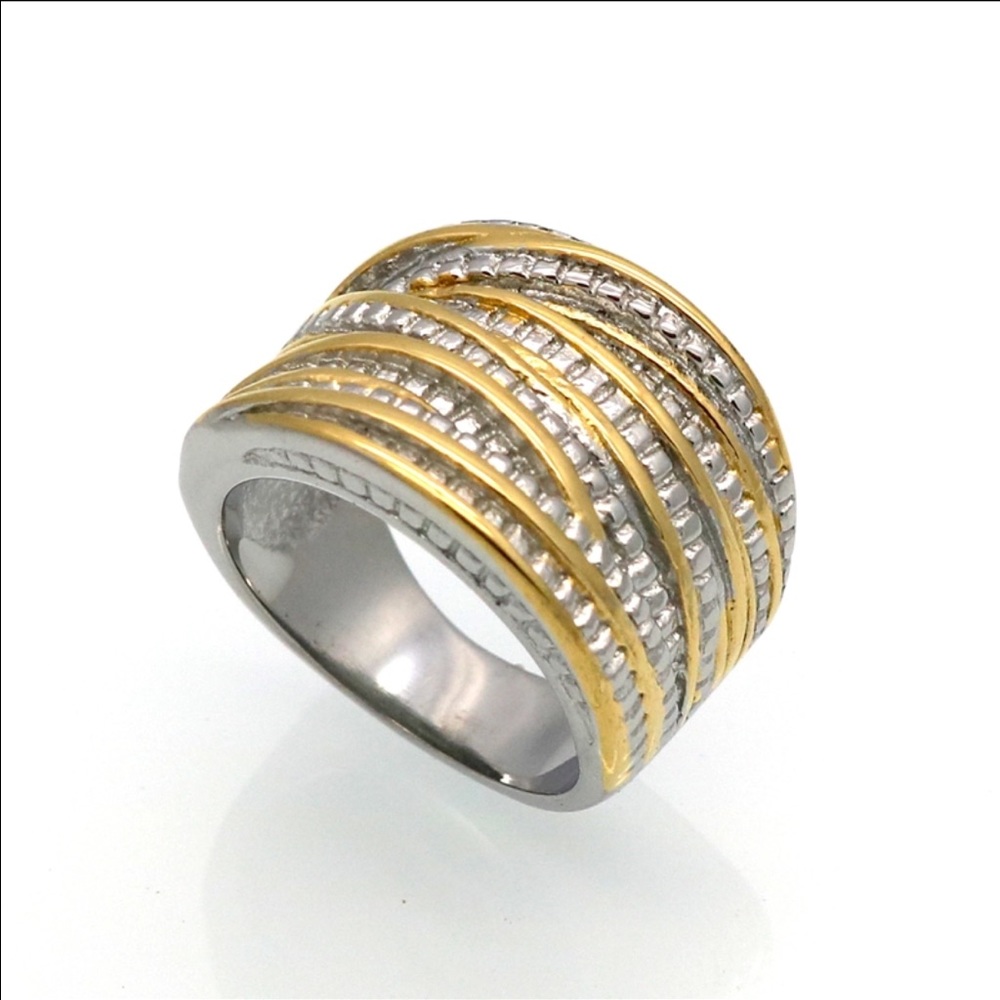 ON SALE NEW STAINLESS STEEL RING SIZE 6.5
